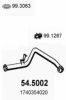 TOYOT 1740354020 Exhaust Pipe